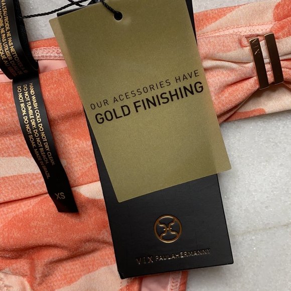 NWT Vix Paula Hermanny Camu Light Pink Bikini Set - Picture 12 of 15